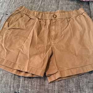 Chubbies Men's Tan Flat Front Shorts